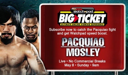 Pacquiao-Mosley fight