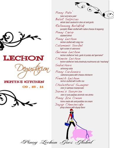 Lechon Degustacion at Pepita's Kitchen