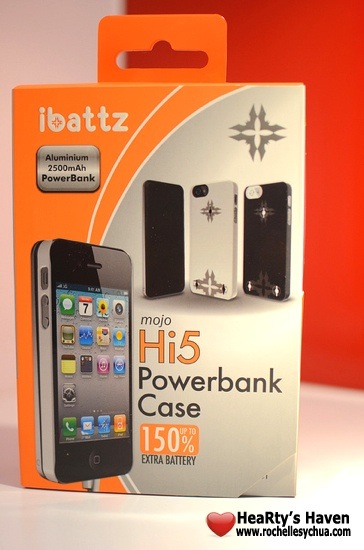 iBattz Mojo Hi5 Power Bank Case for iPhone 5