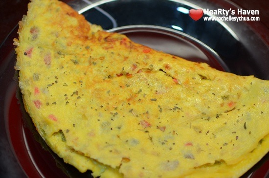 Vegetarian Omelette Recipe