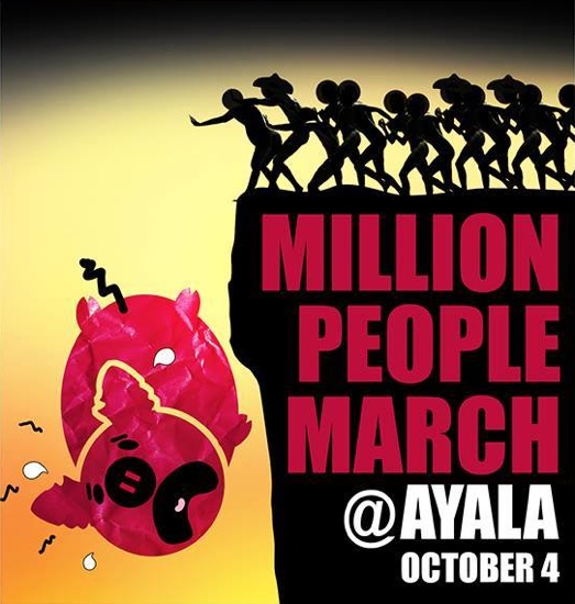 Million People March at Ayala