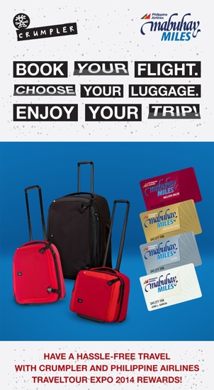Crumpler & Philippine Airlines TravelTour Expo 2014 Promo