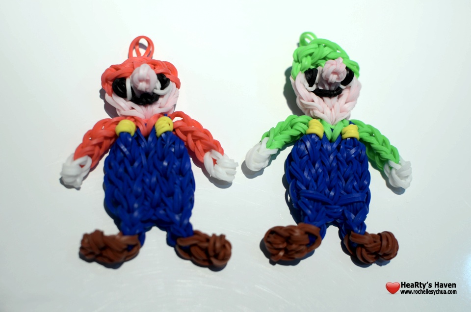 Super Mario Brothers Loom Charms