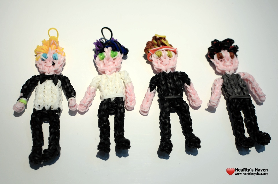 5 Seconds of Summer Loom Charms
