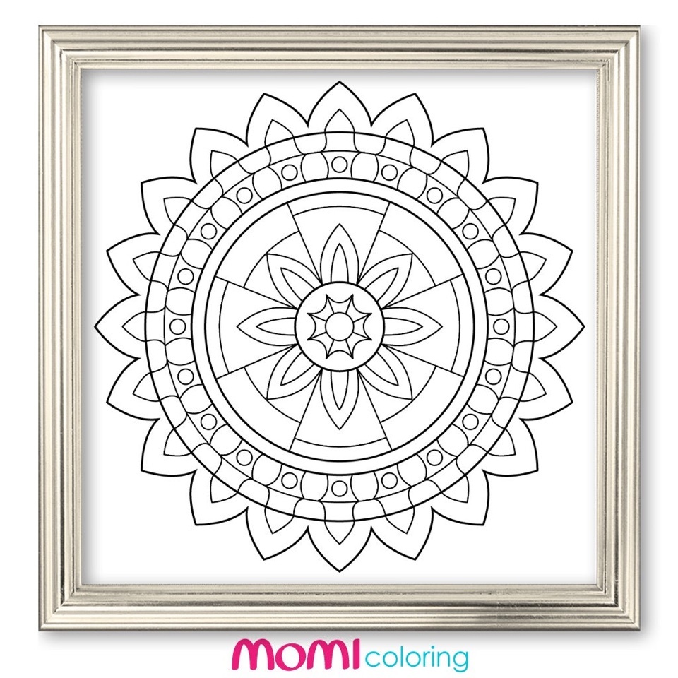 Mandala1 by Momi Coloring