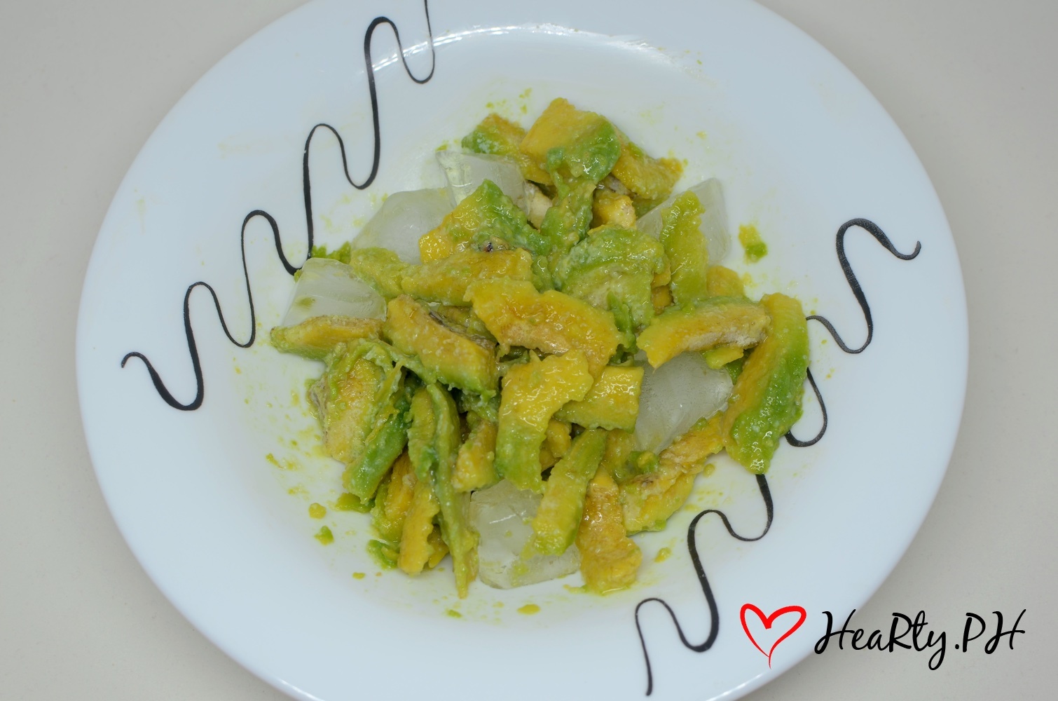 Avocado and Milk with Ice