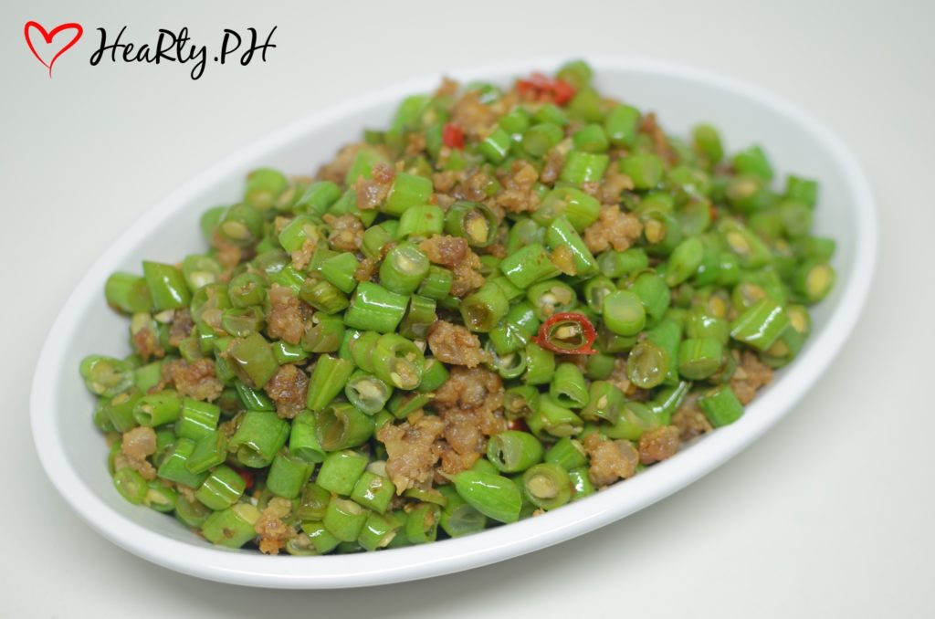 Green Beans and Minced Meat Stir Fry