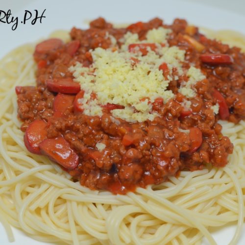 Pinoy Spaghetti Hearty Ph
