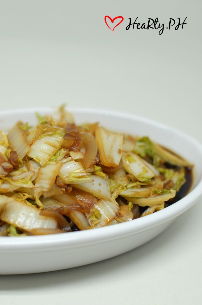 Stir-Fry Napa Cabbage