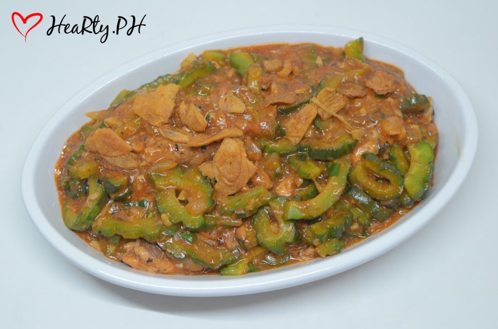 Stir-Fried Sardines with Ampalaya
